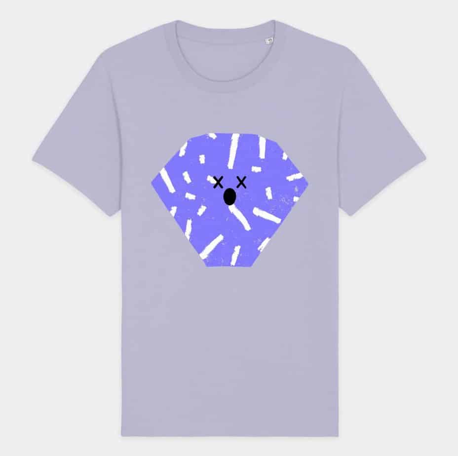 Two Blue Shock Diamond T-Shirt