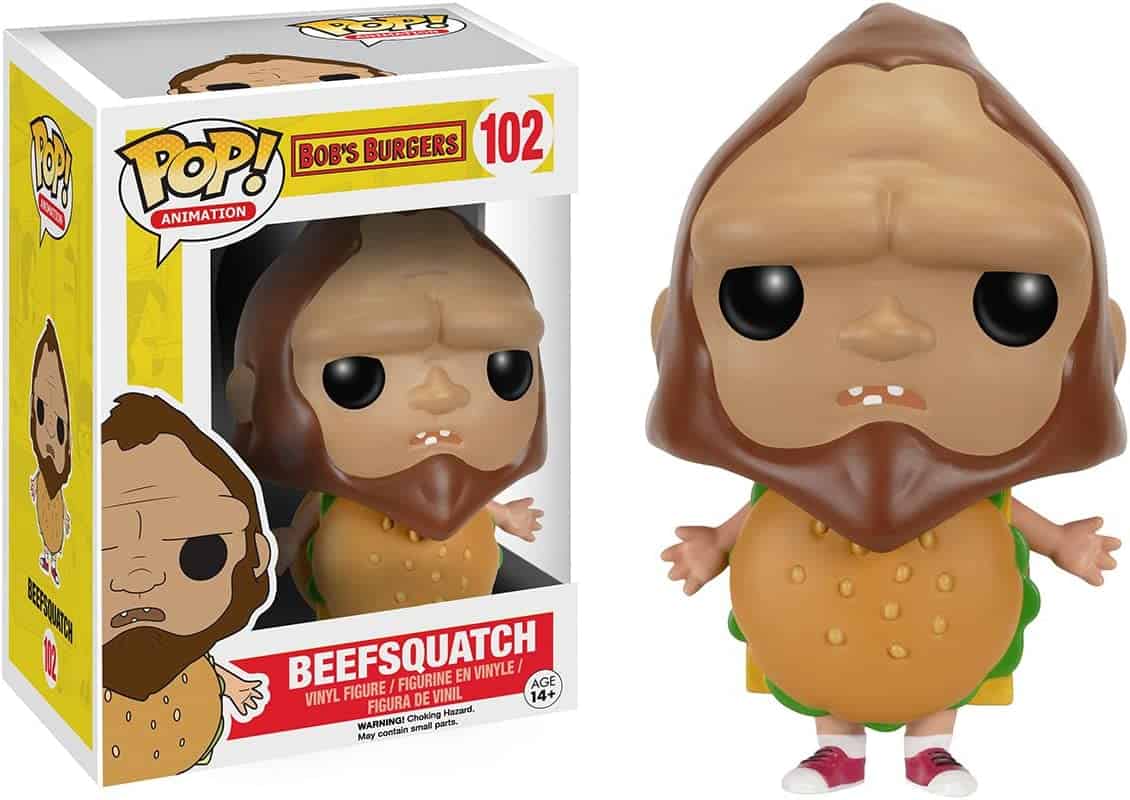 funko pop animation bob's burgers beefsquatch