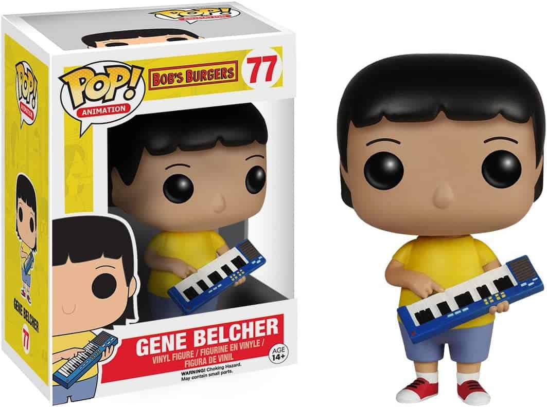 funko pop animation bob's burgers gene action figure