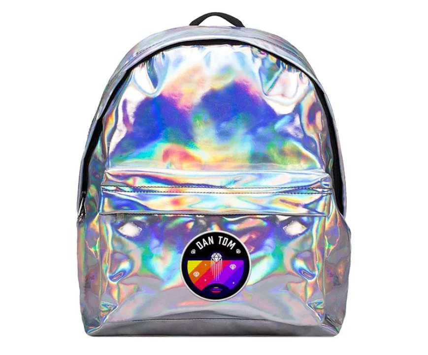 DanTDM Diamond Iridescent Backpack