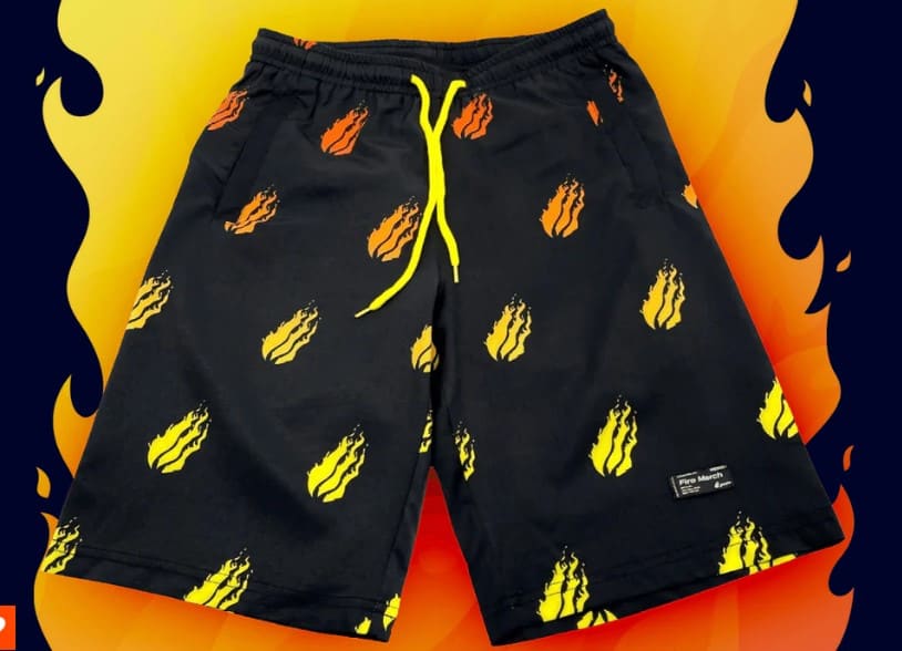 Fire Swim Shorts