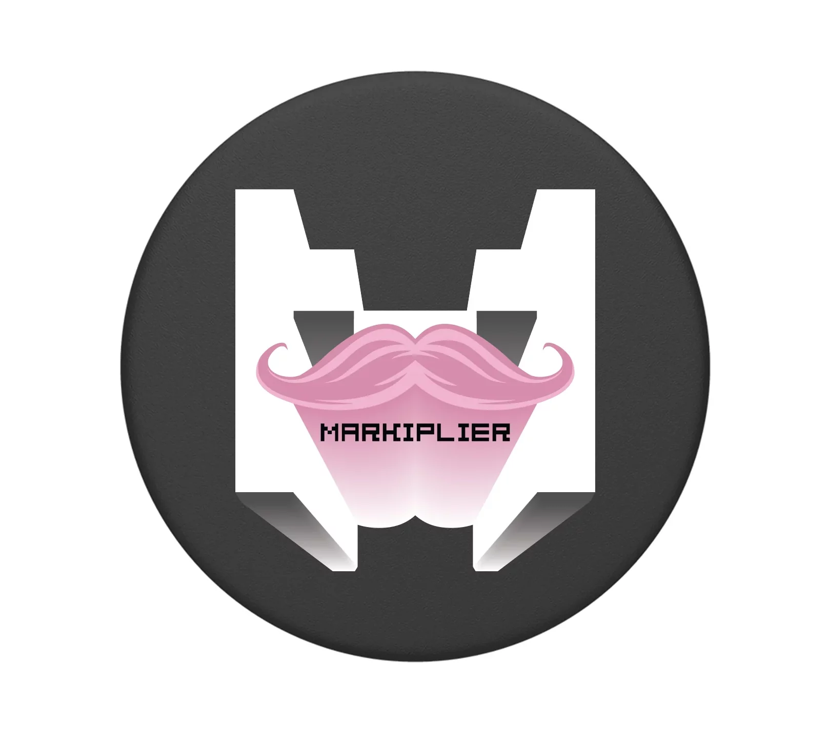 Mustache Logo Phone Grip