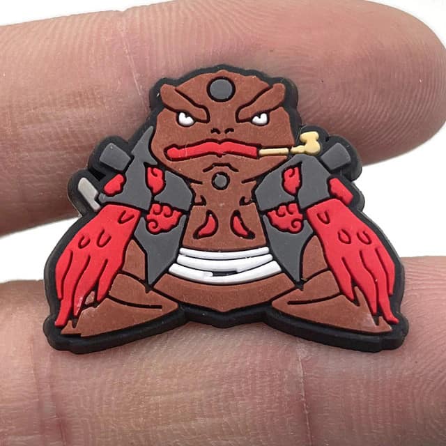 best naruto croc charms gamabunta charm