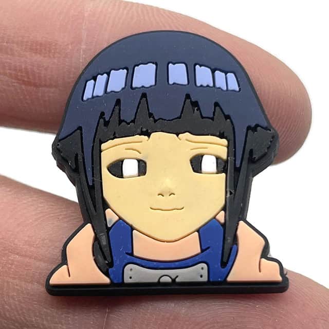 best naruto croc charms hyuga hinata charm