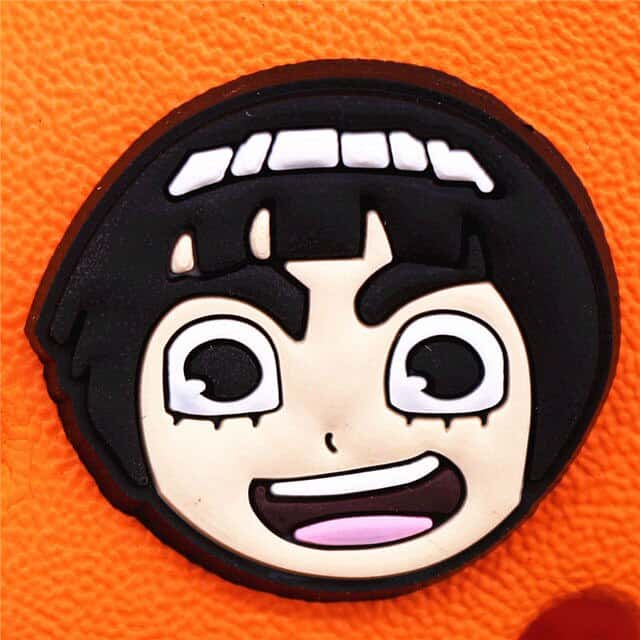 best naruto croc charms rock lee charm