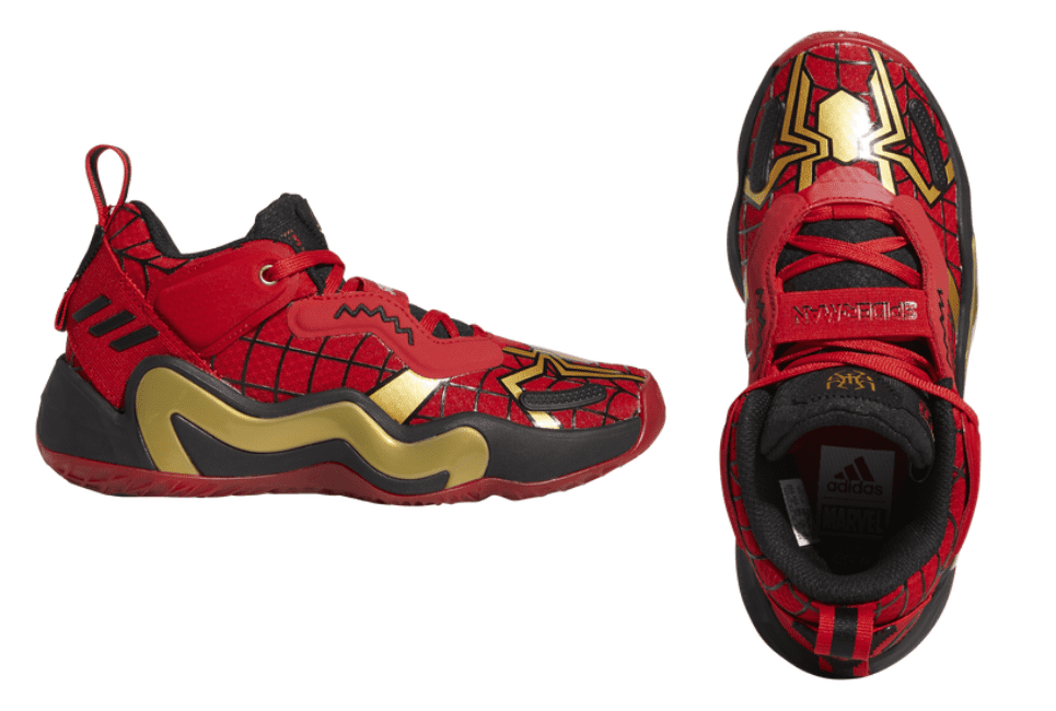 Adidas Kids Grade School DON Issue 3 Spider-Man Basketball Shoes