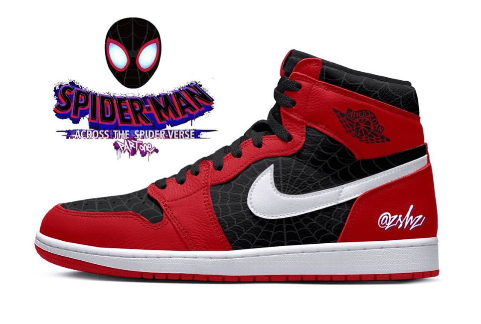 Spider-Man Across the Spider-Verse x Nike Air Jordan 1 Origin Story