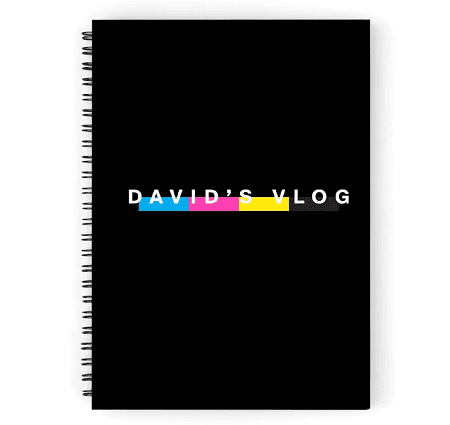 david dobrik beverly 2.0 black notebook